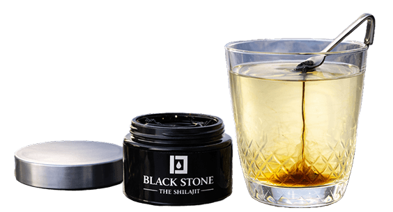 Shilajit Jar and Glass